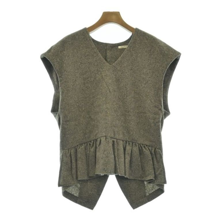 Le Jardin Ouvert Blouse Veil Women brown Direct from Japan Secondhand