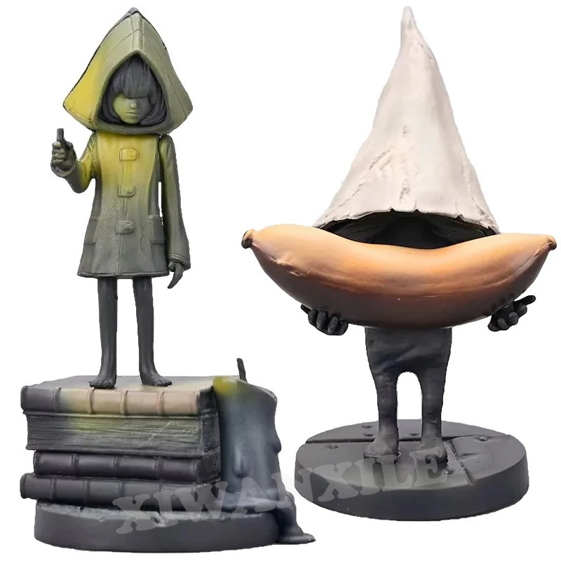 10 ซม.Little Nightmares Nomes หกอะนิเมะเกมรูป Little Nightmares Mini Action Figure ตุ๊กตาสะสมของเล่น