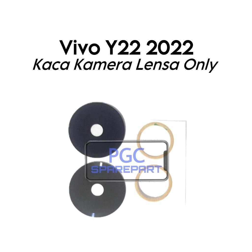 Vivo Y22 2022 / V2207 กระจกเลนส์กล้องหลัง