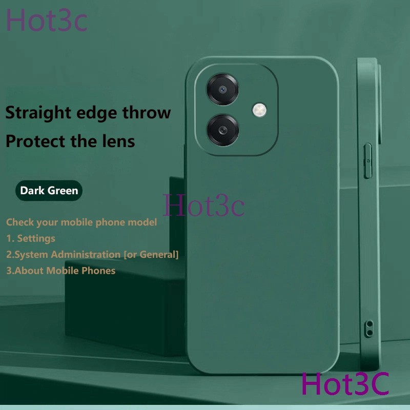 เคส For Oppo A3 / Oppo A3X / Oppo A5i 5G tpu YTCS ซิลิโคนแฟชั่นเคสโทรศัพท์แบบนิ่ม - รูปที่ 2