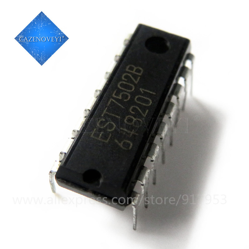 ชิป EST7502B EST7502C EST7502 DIP-16 10 ชิ้น