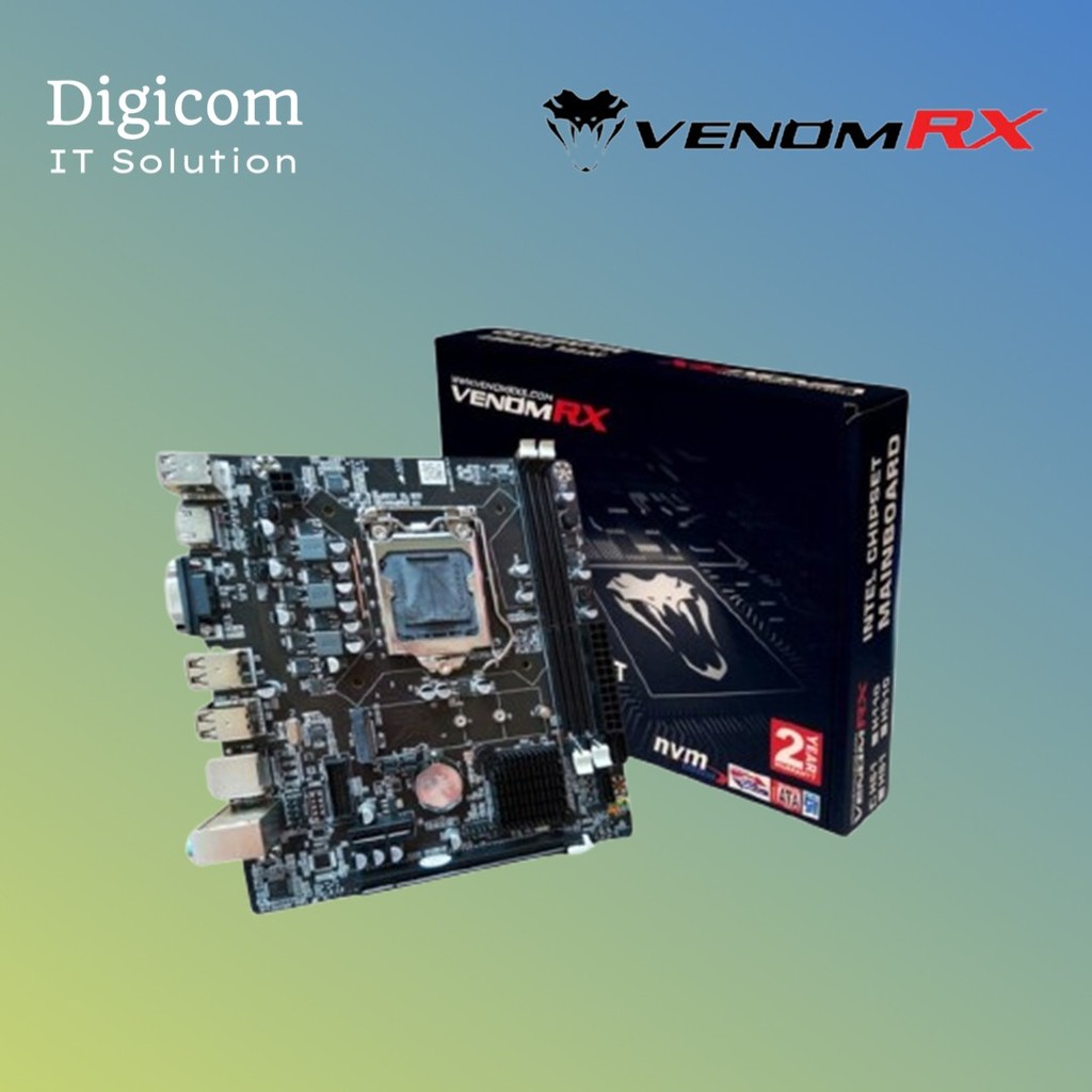 VENOM H81 LGA1150 MOTHERBOARD พร้อม NVME