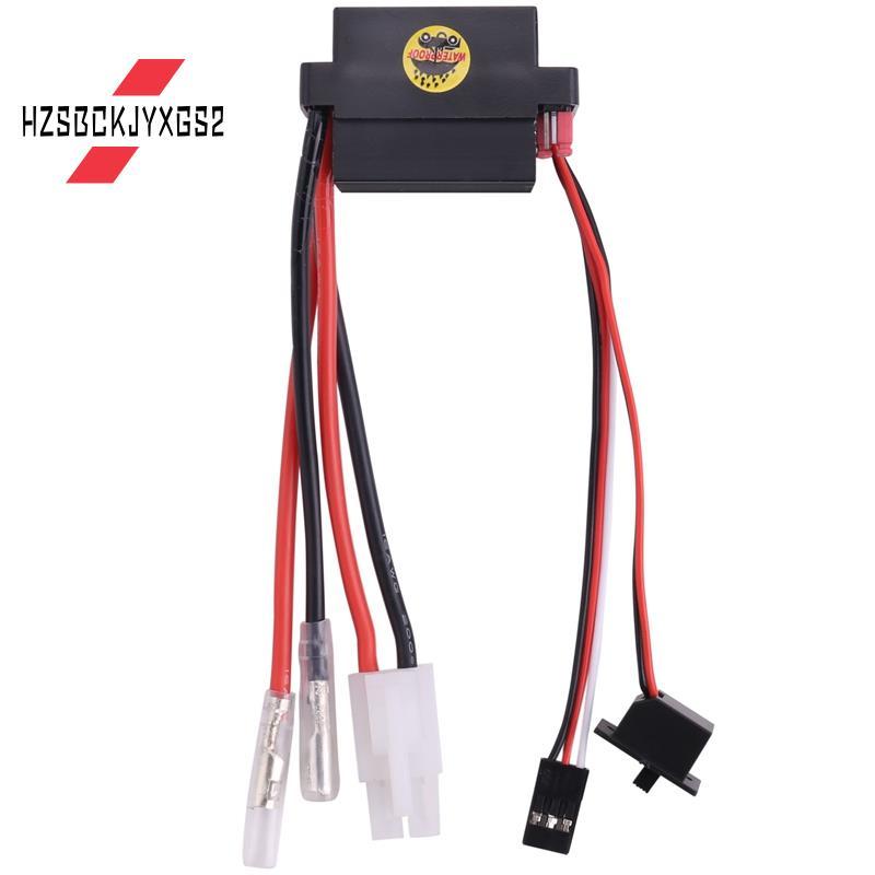 Hzsbckjyxgs2Rc ESC 320A 6-12V Brushed ESC Speed Controller พร้อม 2A BEC สําหรับ RC เรือ U6L5