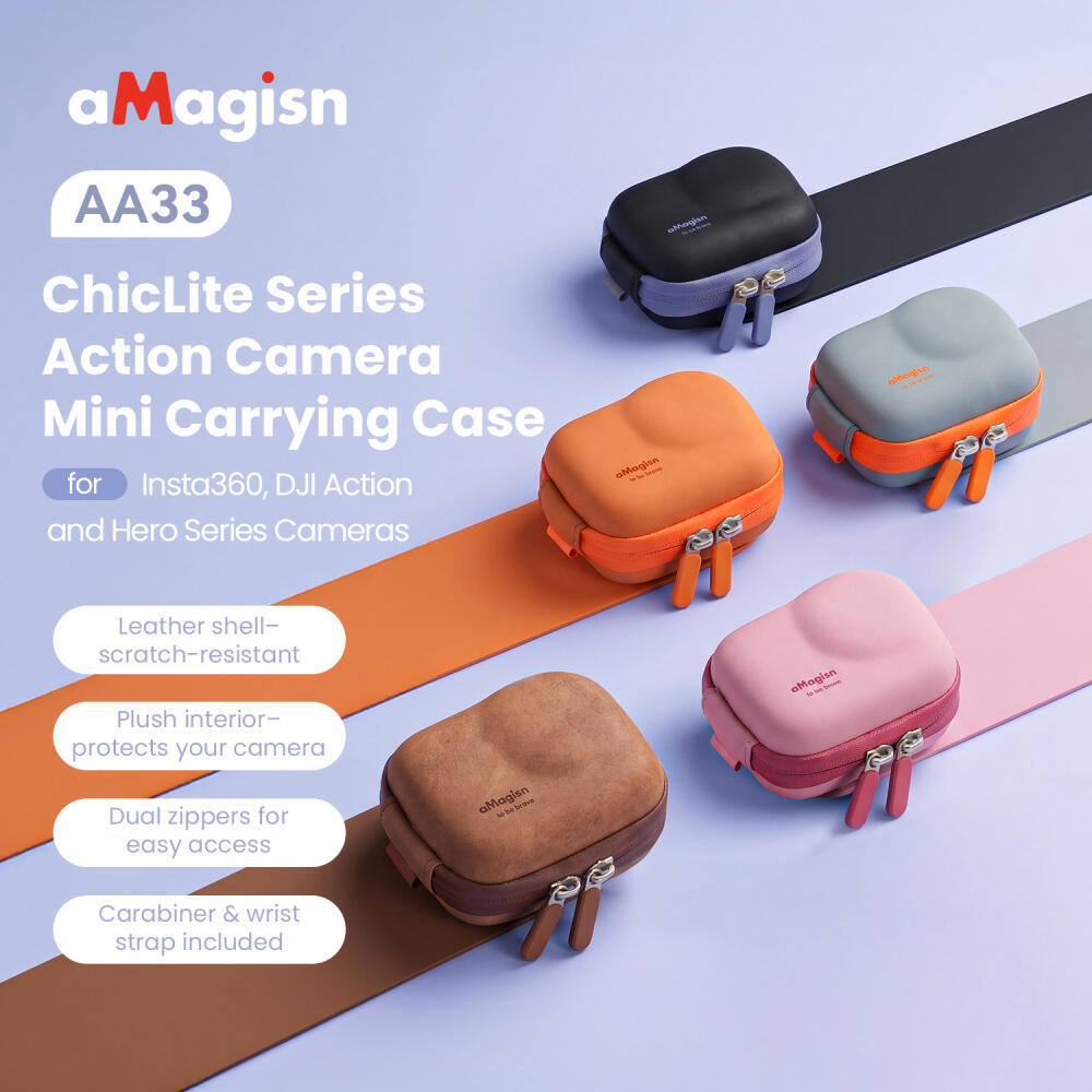Universal Mini กล่องเก็บสําหรับ Insta360 Go Ultra/Ace Pro 2/Ace Pro/GO 3S, กระเป๋าถือสําหรับ DJI Action 6/5 Pro/4 กระเป๋ากล้อง,กระเป๋ามินิสําหรับ GO Pro Hero 13 12 11