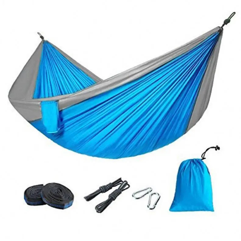 Professional SP แบบพกพาไนลอน Camping Hammock-Single/Double Seating 300 กก.ความจุน้ําหนักเบา 700g 265