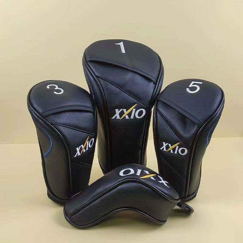 (Hot)New XXIO Golf Woods Headcovers Covers For Driver Fairway Hybrid 135H Clubs Set Heads PU Leather