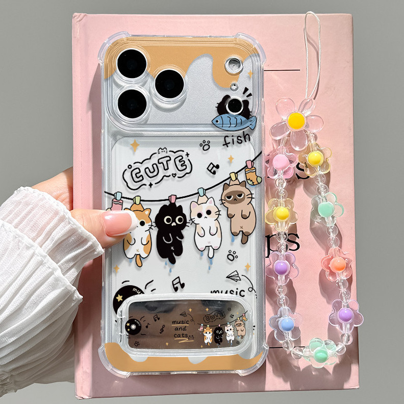 💟Stars-เหมาะสำหรับ เคสไอโฟน iPhone 17PROMAX 16 17AIR 15PLUS 14 13PROMAX 12 11 XR-HLSJFSTKK240