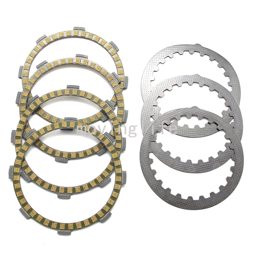 คลัทช์แรงเสียดทานแผ่นชุดสําหรับ Yamaha RD80LC YZ80C/E/D/G DT50R DT50 DT50LC RZ50 TZM50R DT80LC DT80 