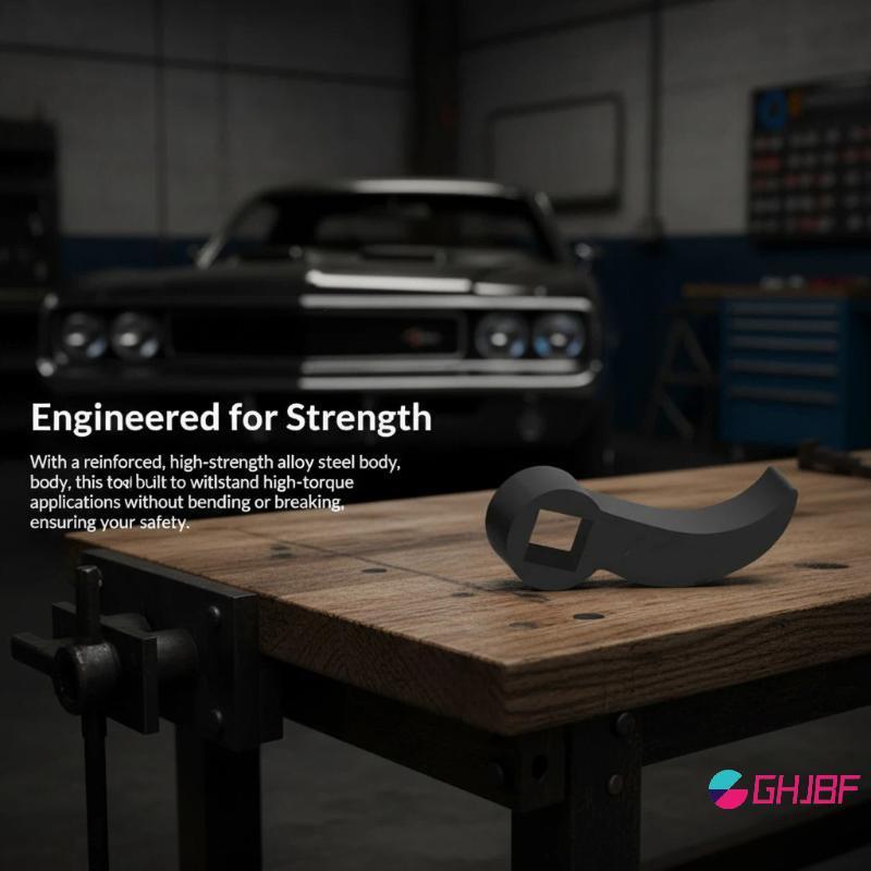GJBF] ​​หัวอะแดปเตอร์บาร์กระทิงฮอร์นแงะ​​ Axle Disassembling Tool สําหรับประแจแฟนซี 1/2Drive Shaft R