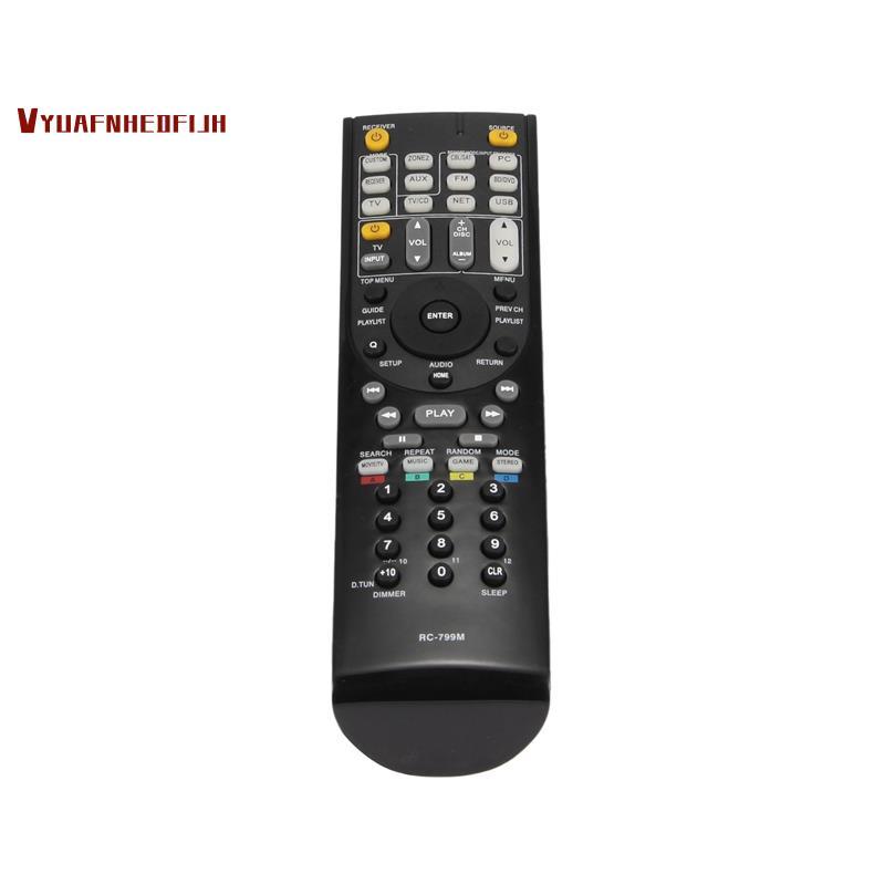 รีโมทคอนโทรลสําหรับ RC-799M HT-R391 HT-R558 HT-R590 HT-R591 HT-S5500 RC-834M RC-737M RC-812M RC-801M