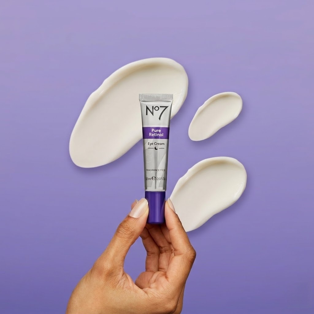 No7 كريم عيون Pure Retinol ‏15 مل — صورة 5