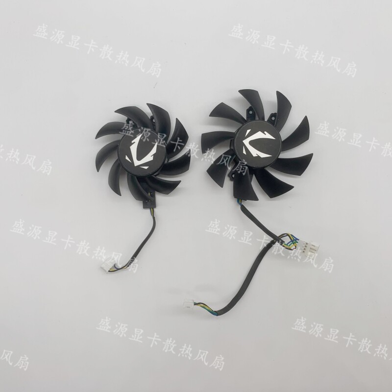 ZOTAC/ZOTAC GTX 1660 1660super 1660TI พัดลมคู่ พัดลมระบายความร้อนการ์ดกราฟิก