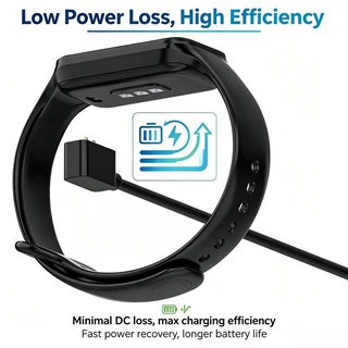 เครื่องชาร์จแม่เหล็กสายชาร์จ สําหรับ Redmi Watch 5 Active/5 Lite/5/4M, Xiaomi Band 7pro/8/9 Active charging cable