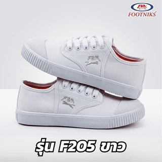 🔥ลูกค้าใหม่ 1 บาท💯 Footniks รองเท้าผ้าใบนักเรีย รุ่นT09-F205 คุณภาพเทียบ Gold city ไซส์ 31-45