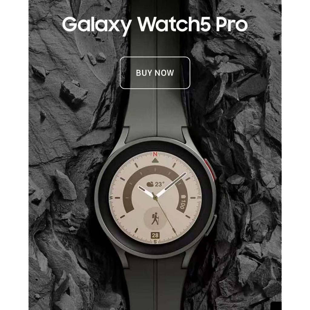 มือสอง Samsung galaxy watch5 pro watch 6 classic มือสองของแท้ สำหรับโทรศัพท์ Android เท่านั้น เช่น X