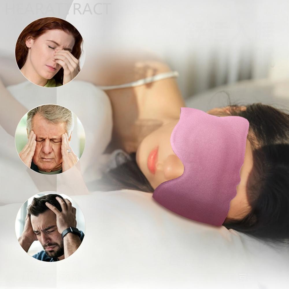 HEARATRACT 3D Blackout Eye Mask ที่มีประสิทธิภาพ Blackout สําหรับ Home Office Sleeping Eye Mask Ligh