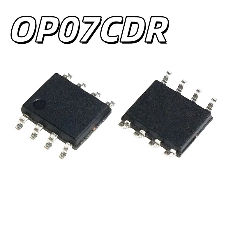 OP07 OP07C OP07CDR SOP8 เครื่องขยายเสียงการทํางานการทํางานระดับ Dual Polarity