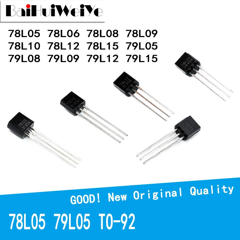 10 ชิ้น 78L05 78L06 78L08 78L09 78L10 78L12 78L15 79L05 79L08 79L09 79L12 79L15 สาม Terminal Regulat