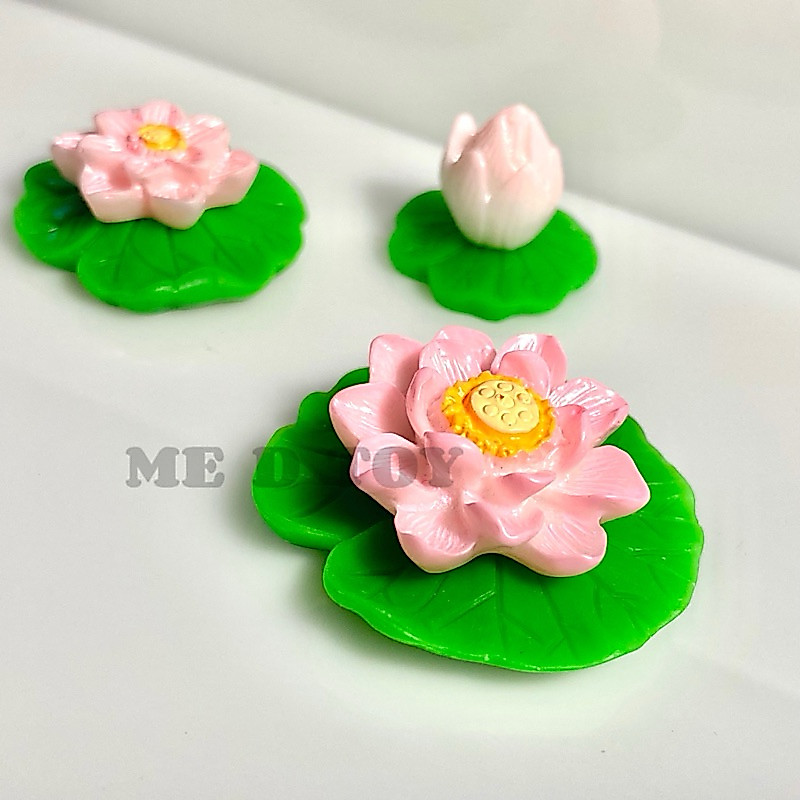 **พร้อมส่งจากไทย** ดอกบัวตกแต่งสวน เหมาะสำหรับตกแต่ง งานละเอียด