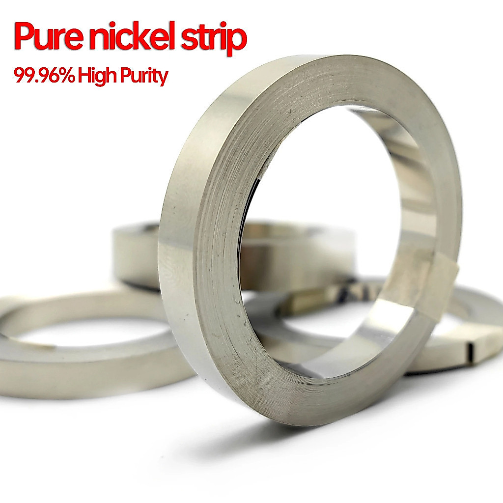 Pure Nickel Strip 99.96% สําหรับ Li 18650 แบตเตอรี่ Spot เครื่องเชื่อมอุปกรณ์เข็มขัดนิกเกิลสําหรับแบตเตอรี่แพ็ค
