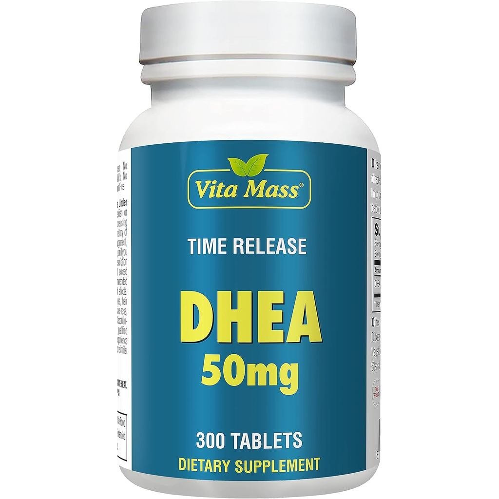 DHEA 50mg-300 เม็ด-ผลิตภัณฑ์คุณภาพสูง