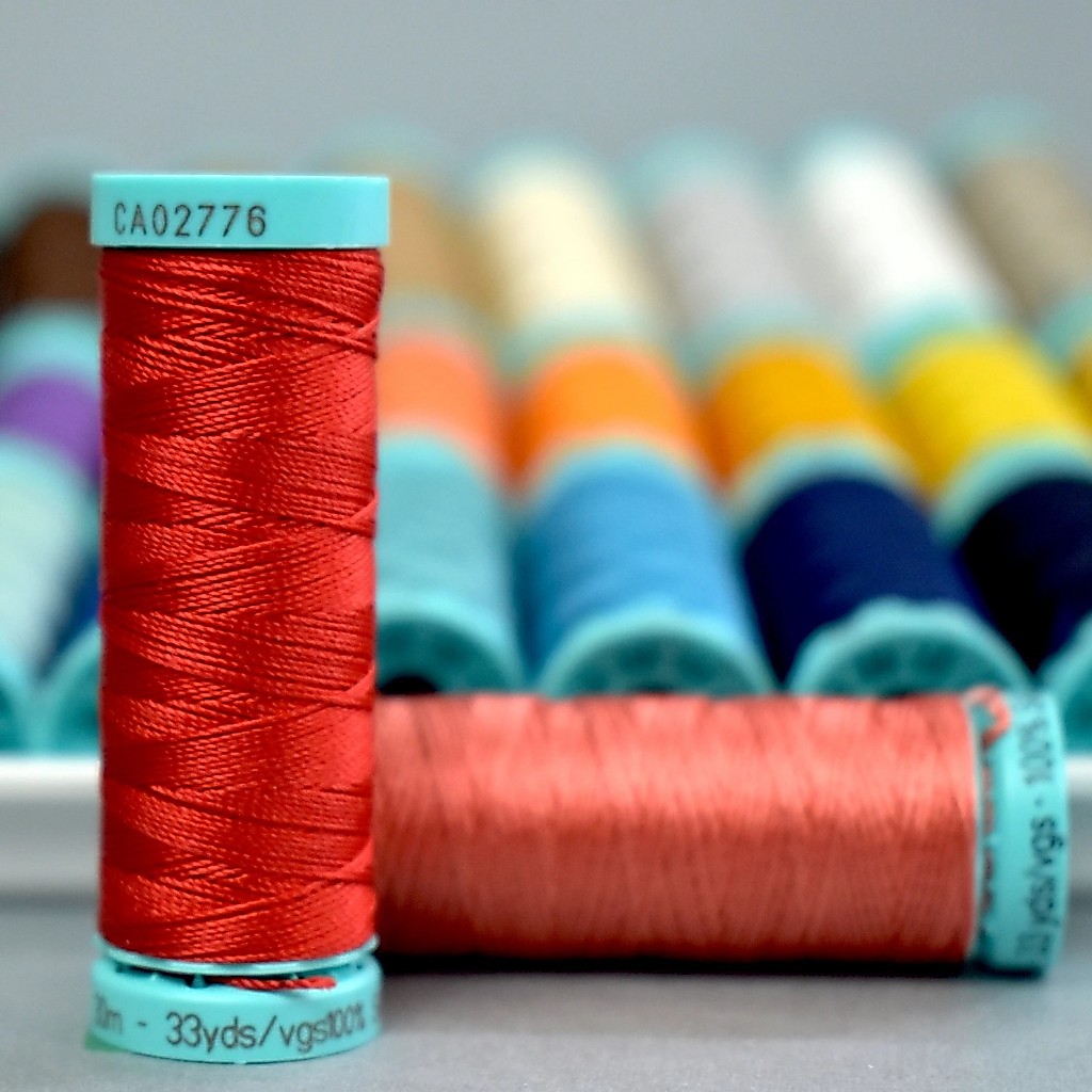 Gutermann Silk R 753 ด้ายเย็บ silk 100% no.40  Made in Germany