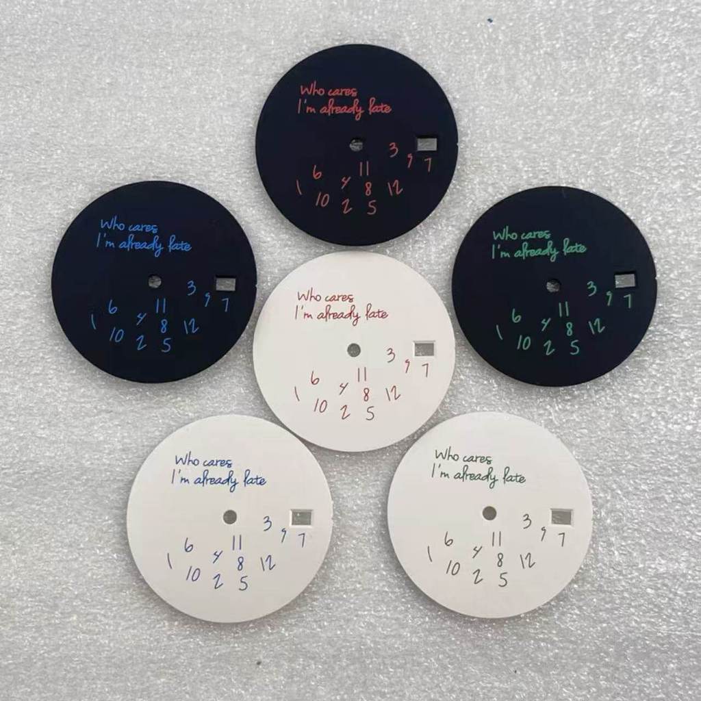 [Dial Accessories 5] NH35 Dial English Number Modified Dial เส้นผ่านศูนย์กลาง 30.5mm/31.8mm Dial เหม