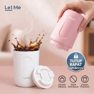 Letme Tumbler Mini Stainless 316 Anti Bocor Tahan Panas Portabel 220ml – Tumbler Kopi Aesthetic Lucu Travel Anti Tumpah LM-2253