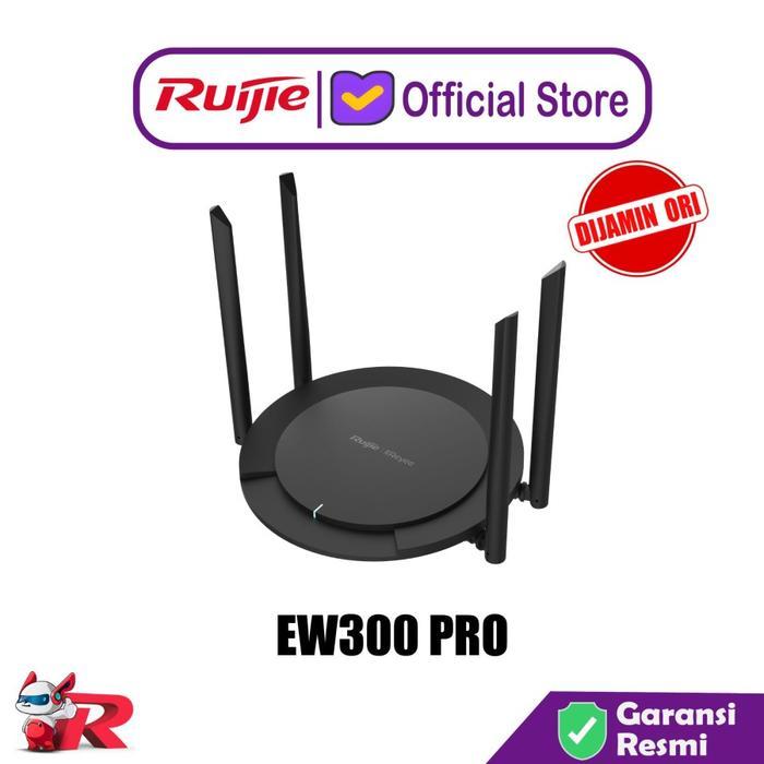 รุ่ยเจี๋ย|Reyee RG-EW300 PRO 300 Mbps เราเตอร์ไร้สายอัจฉริยะ