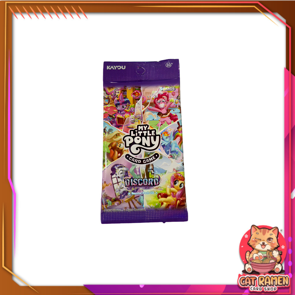 [ 1 ซอง ] Kayou My Little Pony Trading Card Game  : SERIES 02 DISCORD BOOSTER Box Ver.Eng (p3)