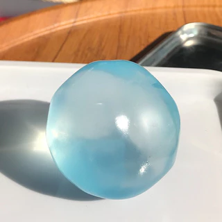 สต็อกพร้อม | ลูกบอลบีบคลายเครียด Coconut Oil Squishy Ball นุ่มพิเศษ ใสเหมือนคริสตัล เด้งช้า ของเล่นคลายเครียด ของเล่นบีบมือ ASMR