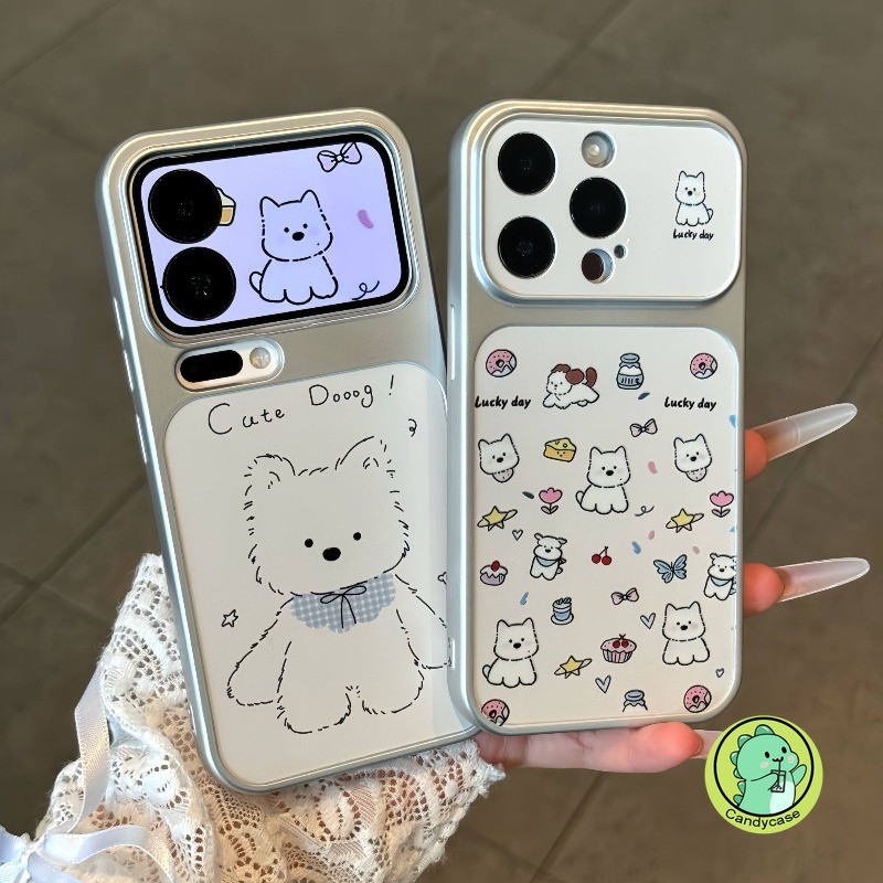 น่ารักลูกสุนัขปลอกสําหรับ ZTE Blade A56 Pro A55 A54 A36 A35 A34 5G 4G หรูหราการ์ตูน West Highland สุ