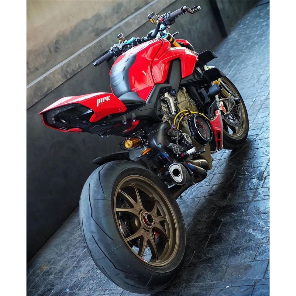 เหมาะสําหรับ Ducati Streetfighter V4 V4S Streetfighter ดัดแปลงยางกันกระแทก Ball