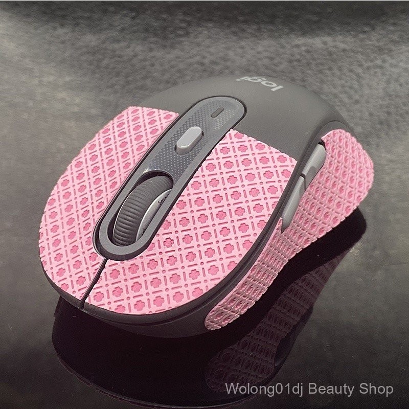 เหมาะสําหรับ Logitech M650L/M750L เมาส์สติกเกอร์กันลื่นสติกเกอร์กันลื่นสติกเกอร์ป้องกันสติกเกอร์เปลี
