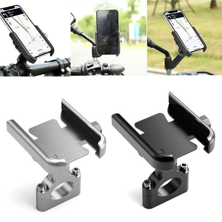 【YH MOTO】ที่ติดโทรศัพท์มอเตอร์ไซค์ FOR HONDA PCX 125 150 160 CNC ที่จับมือถือมอเตอร์ไซค์ ของแต่ง