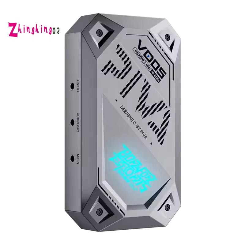 VD05 การ์ดจับภาพวิดีโอ 4K 60HZ เกม Live Stream Switcher Type-C USB3.0 HD สําหรับสตรีมมิ่ง Podcasting