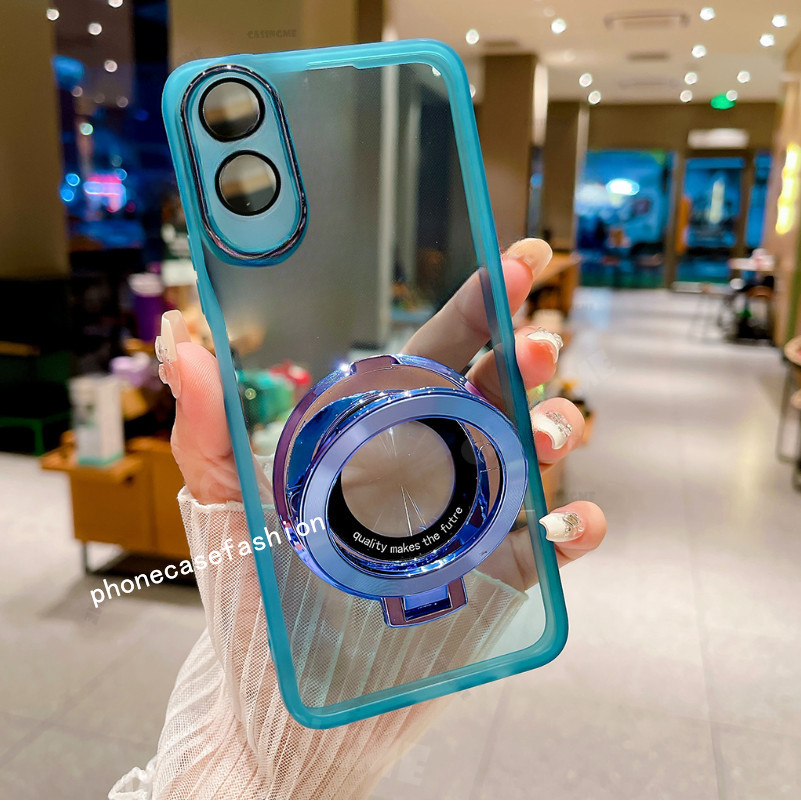 เคสโทรศัพท์สําหรับ Xiaomi POCO M7 M7 Pro M7Pro 4G 5G 2025 ปลอกขาตั้งแม่เหล็ก Len กล้อง Shcokproof โปร่งใสนุ่มปกหลัง - รูปที่ 4