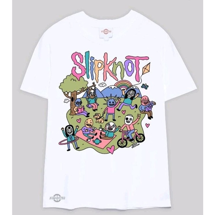 เสื้อยืดคอกลมการ์ตูนสีขาว ระดับไฮเอนด์ สำหรับสไตล์สตรีท พร้อมซิปหูรูด สะดวกสบายในการสวมใส่