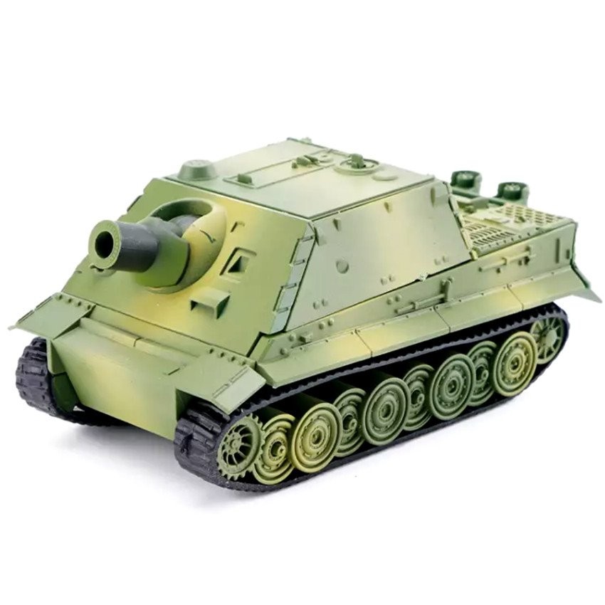 ยอดนิยม Assault Tiger 1: 72 ผลิตภัณฑ์สําเร็จรูป 4d ประกอบของเล่น 1/72 เยอรมัน Army Tank รัสเซีย T34 