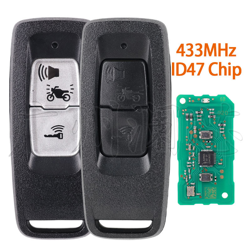 เหมาะสําหรับ Honda PCX160 รถจักรยานยนต์สมาร์ทคีย์ 433MHz ID47 35111/121-K1Z-U11