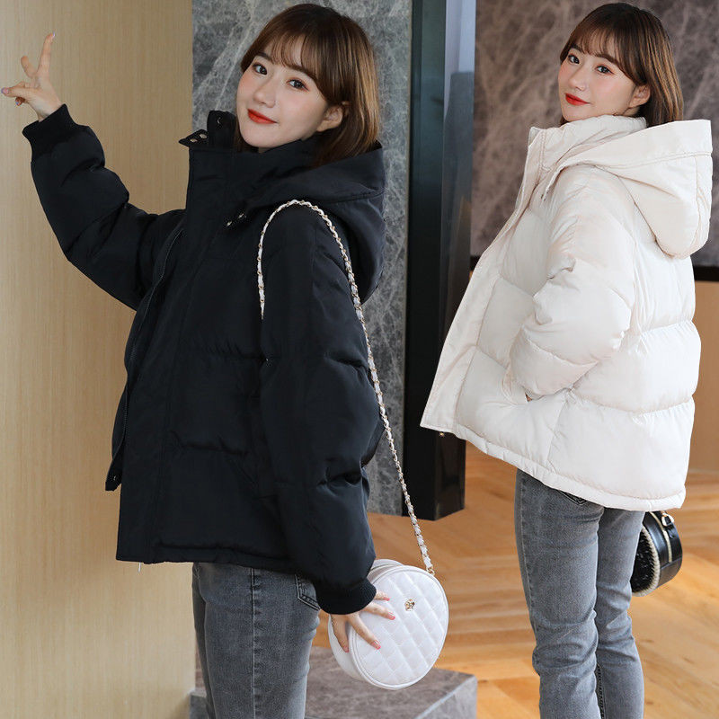 เสื้อโค้ท ฤดูหนาว ผู้หญิง สไตล์เกาหลี หลวม ใหม่ หนา นักเรียน
