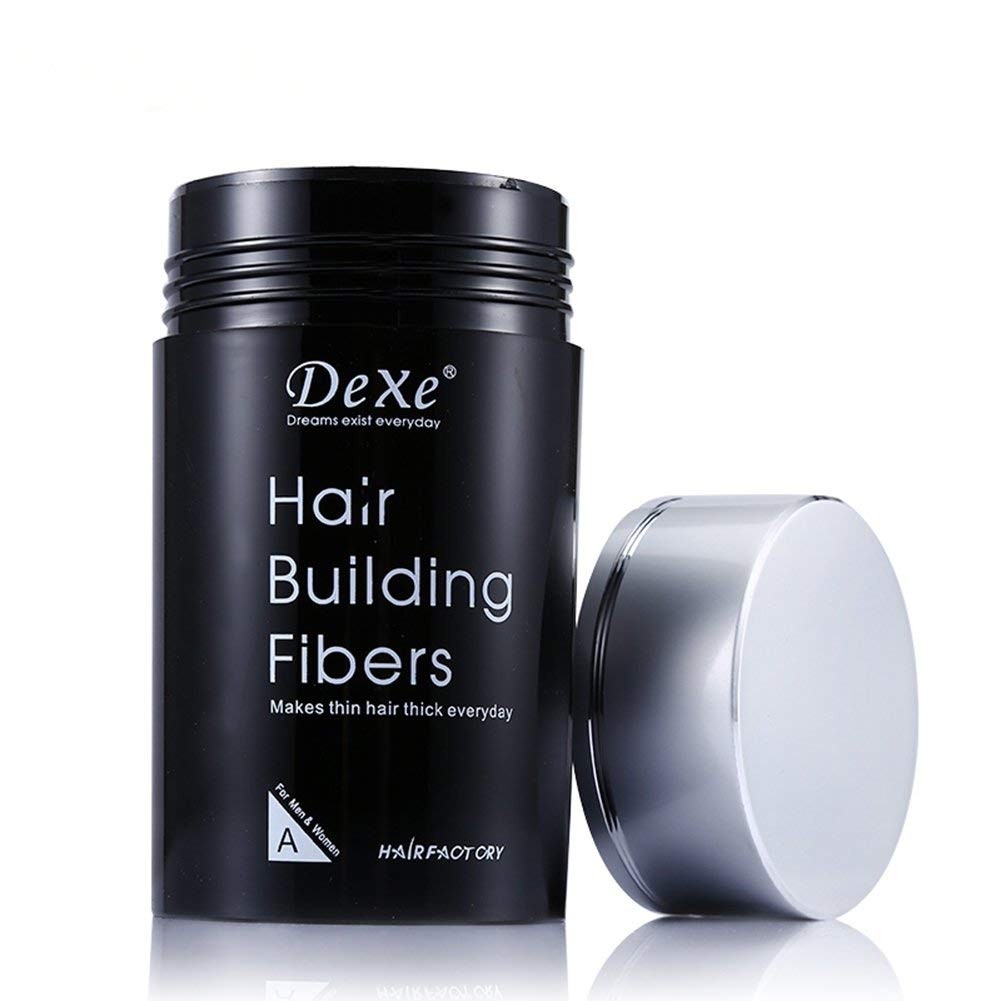 Dexe Hair Building Fibers สําหรับผมบาง, Apsour Undetectable & Natural Disposable Hair Fiber-ทันทีปกป
