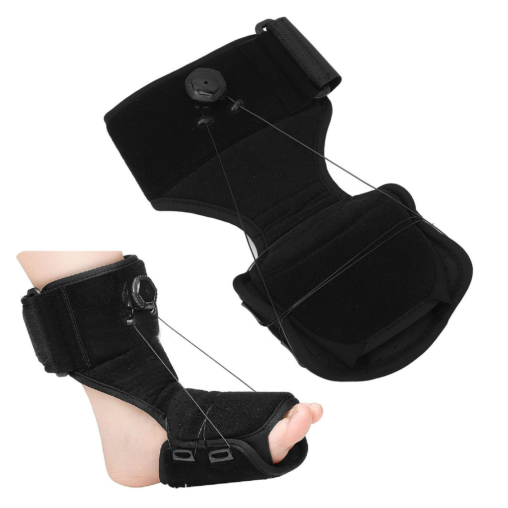 1pcs Foot Drop Splint Brace ปรับมุม Plantar Fasciitis แก้ไขเท้าสนับสนุน Brace สําหรับ Night ใช้ Plan