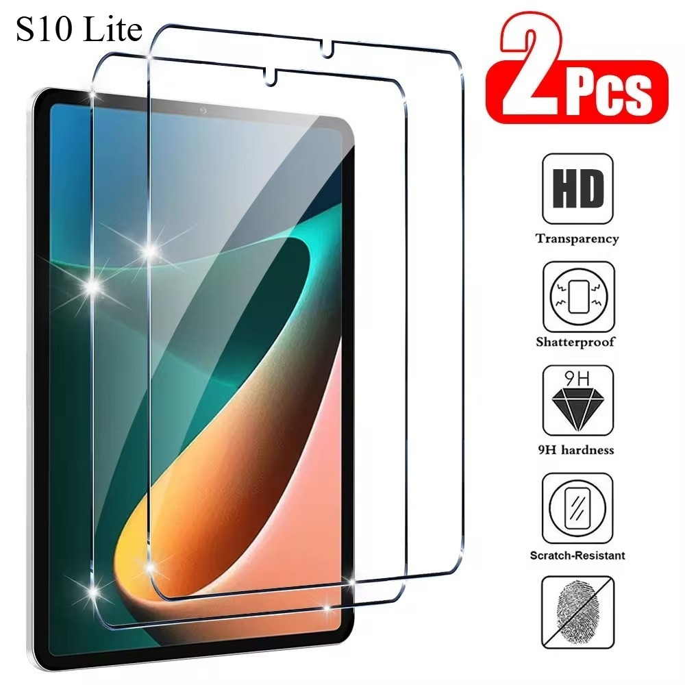 ฟิล์มกระจก for Samsung Galaxy Tab S10 Lite A8 10.5นิ้ว A9 S8+ S9+ S10+ /S7 Galaxy Tab S7/S8 plus12.4นิ้วฟิล์มกระจกนิรภัย