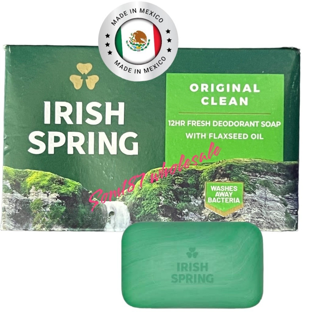 IRISH SPRING ORIGINAL BAR SOAP ไอริช สปริง ออริจินอล สบู่ก้อน 104g.