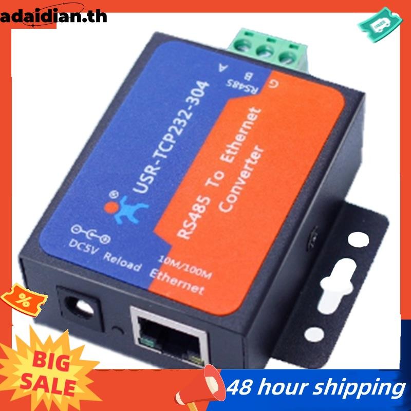 1 PCS Modbus Serial Port RS485 to Ethernet Converter Server Adapter - TCP232-304 การส่งข้อมูล DHCP/D