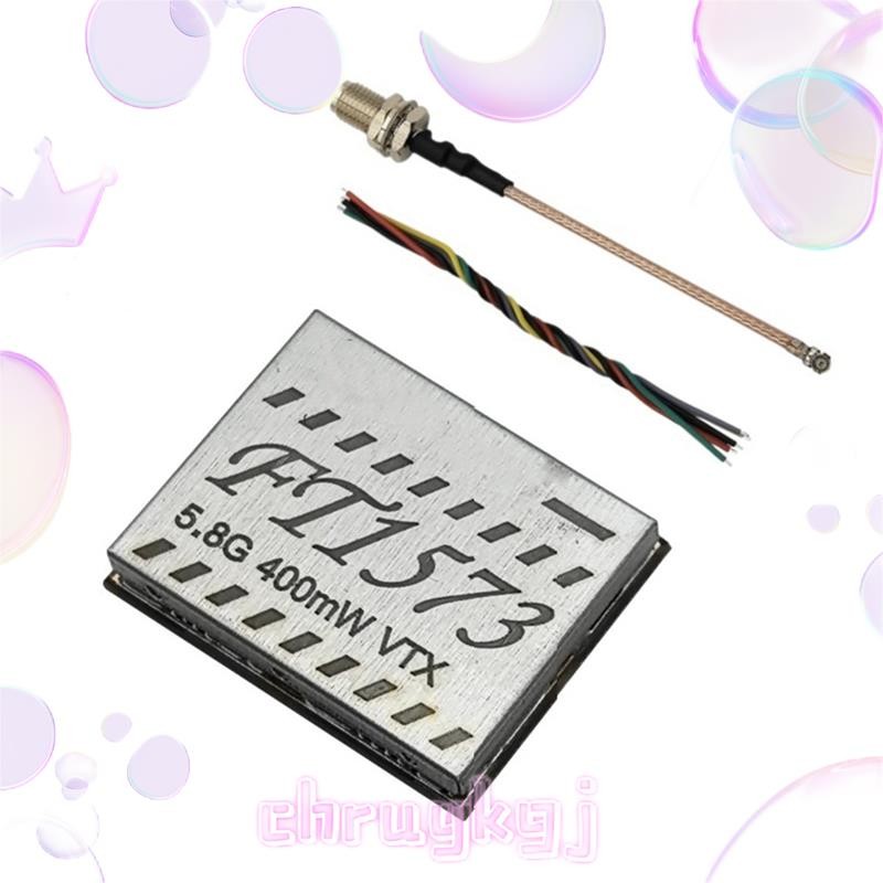 IRC Tramp Protocol OSD Tuned FT1573 5.8G 400mW 48 Channel Mini Video FPV Transmitter สําหรับ RC Dron