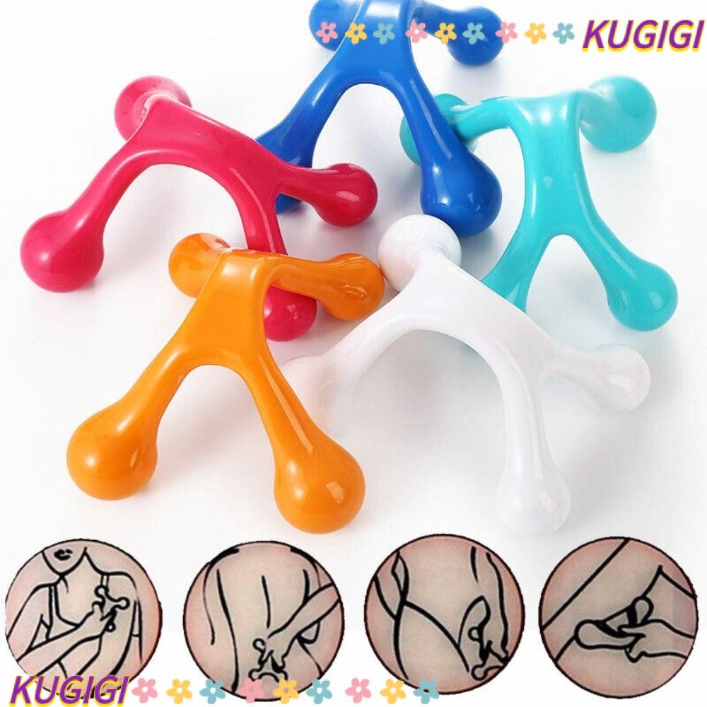 KUGIGI Body Massager, Handheld Arch Manual Balance สี่ลูก, แบบพกพากําจัด Oedema ผ่อนคลายมินิแท่งนวด