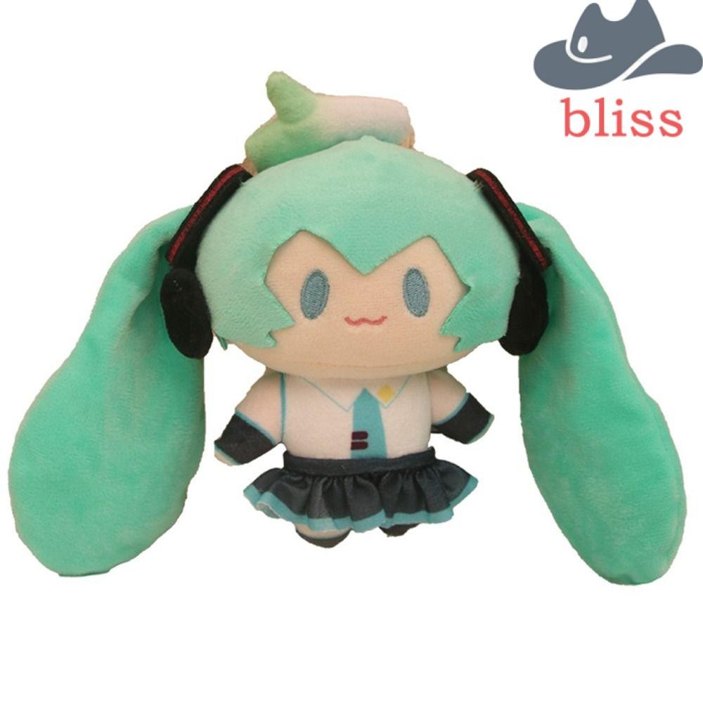 BLISS ตุ๊กตา Hatsune Miku พวงกุญแจ, การ์ตูนรุ่น Q Hatsune Miku พวงกุญแจ, ตุ๊กตา Miku พวงกุญแจอะนิเมะ
