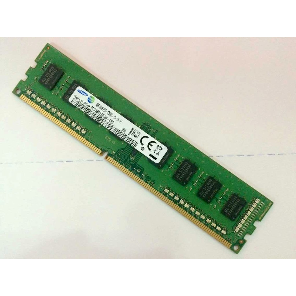 หน่วยความจําเดสก์ท็อป Samsung M378B5173EB0-CK0 4GB 1Rx8 PC3-12800U-11-13-A1